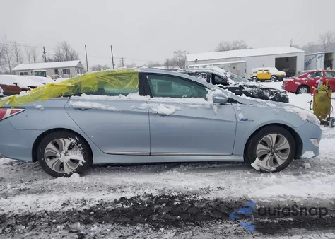 2015 Hyundai Sonata Hybrid Limited z USA, uszkodzony, nr VIN KMHEC4A4XFA132090